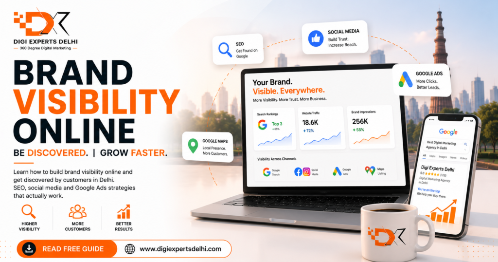 brand visibility online